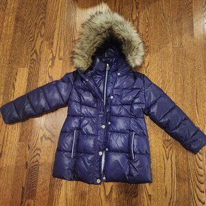 Michael Kors girls purple coat